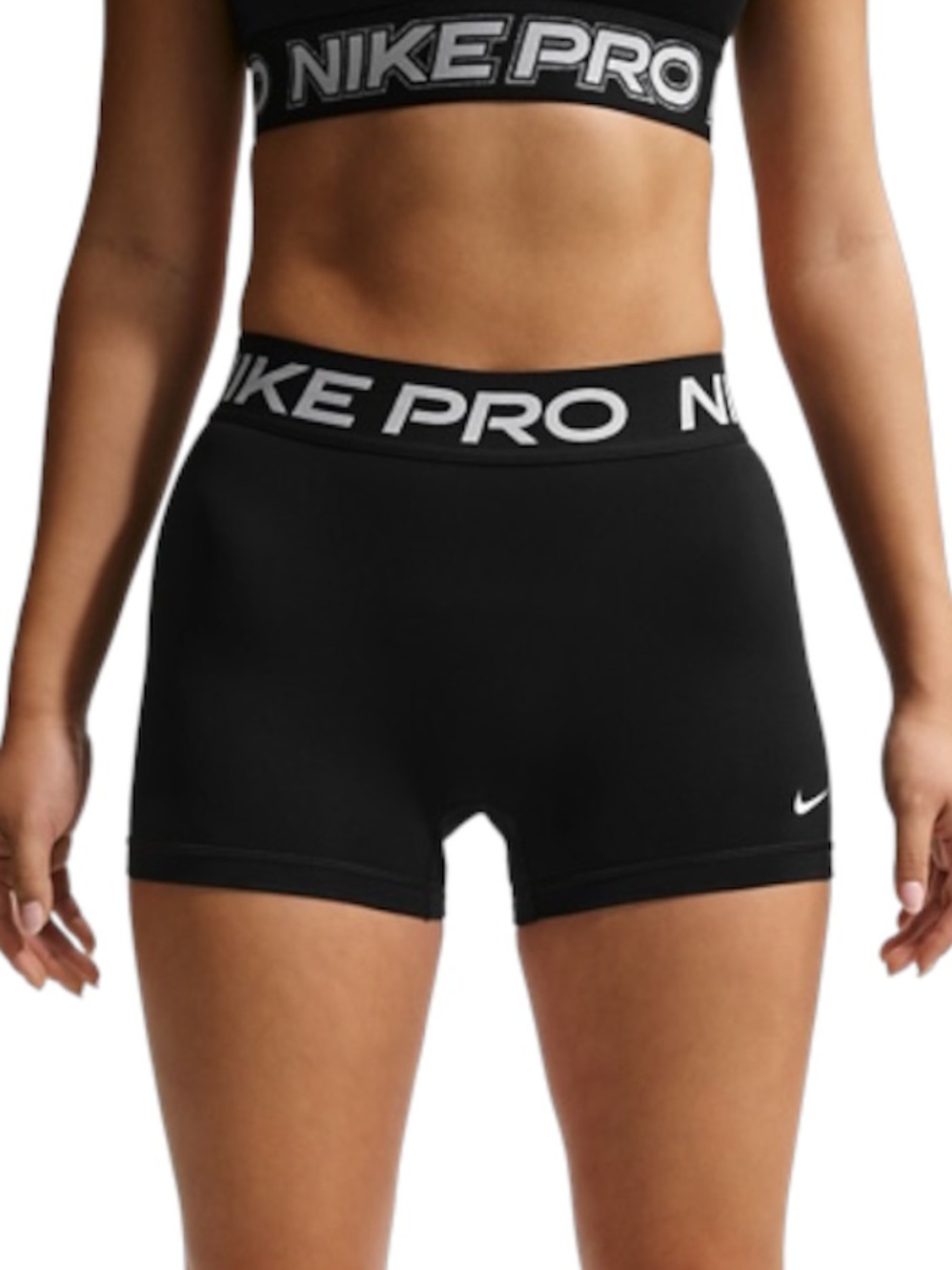 NIKE Black Women's 3” Compression Shorts